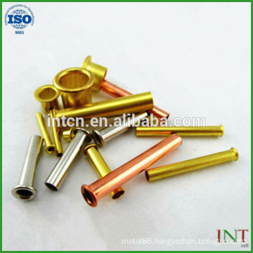 high quality hot sell brass metal tubular rivets